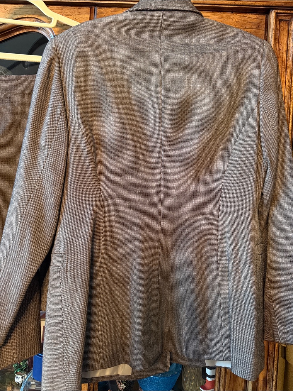 CaslonTailordTweedAutumTrendingBlazerSkirtSuitSharpFlatteringSilhouttePristine8P - Picture 7 of 16
